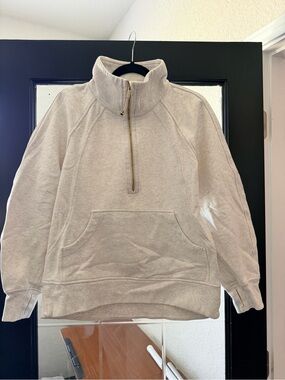 lululemon athletica Half-Zip Pullover Sweatshirt - Light Beige